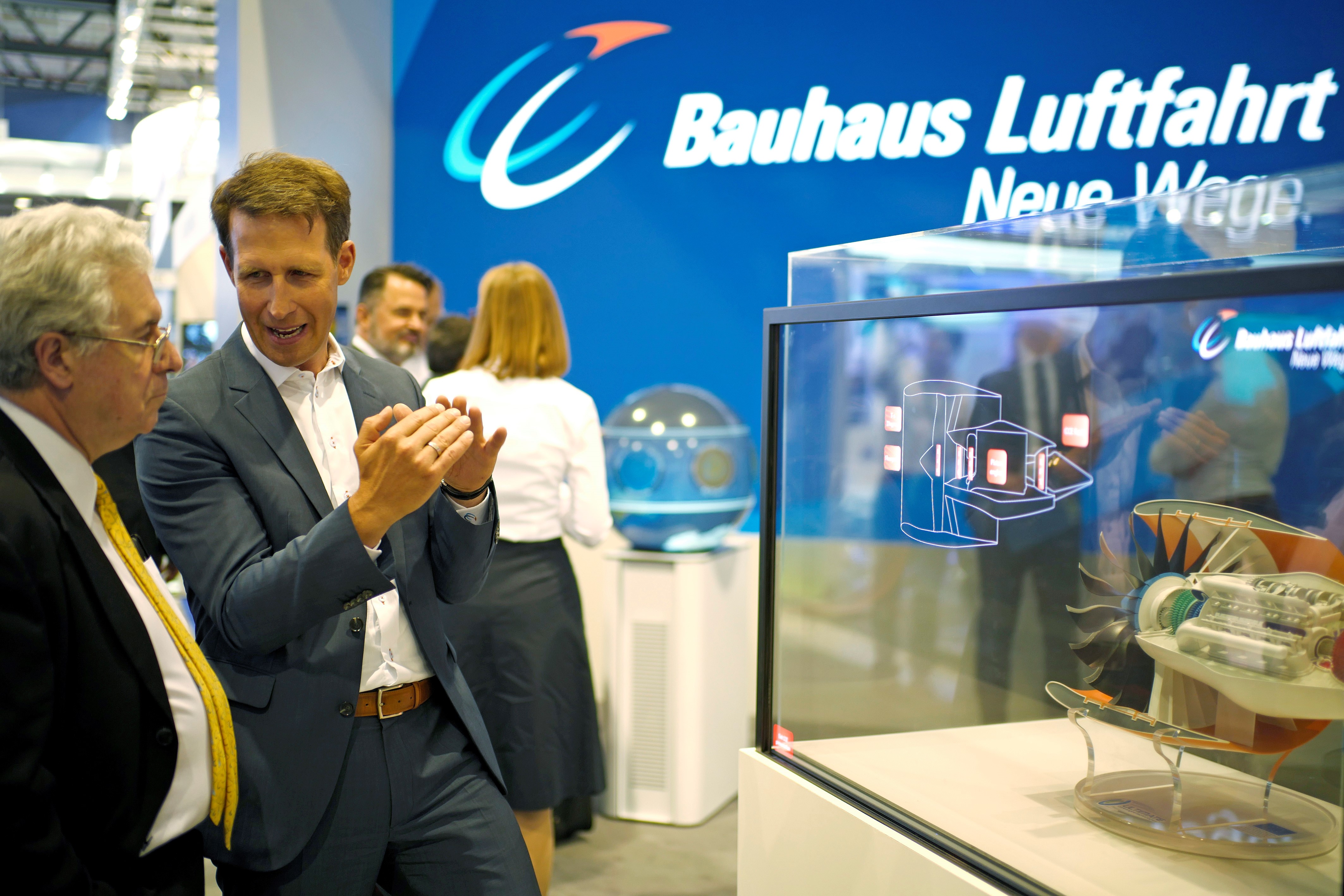 Die Composite Cycle Engine war auch auf der ILA 2018 zu sehen.