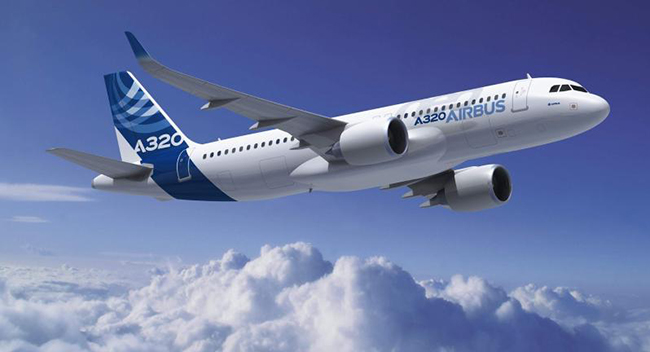 Als erstes Flugzeug weltweit fliegt die A320neo mit einem Getriebefan-Triebwerk, das Titanaluminid-Teile enthält.