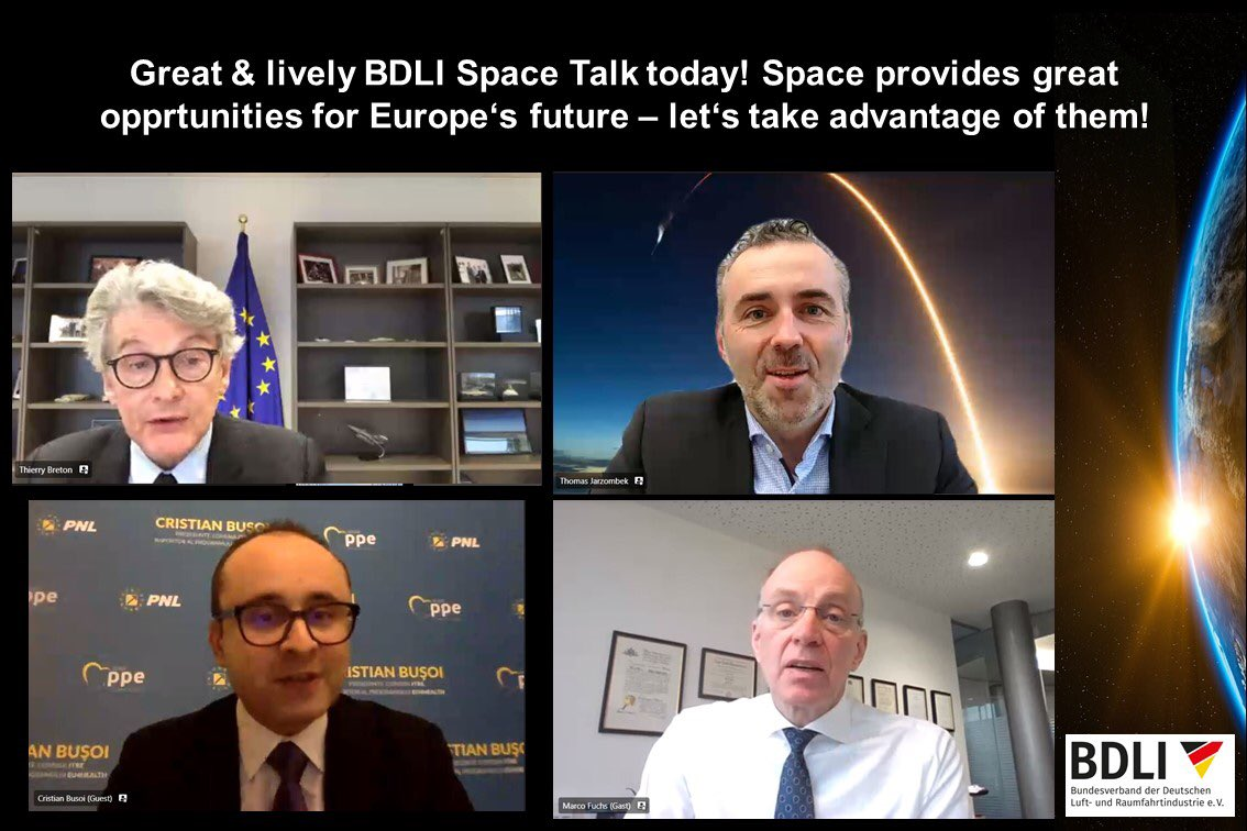 The future of European Space in view of the German EU Council Presidency
