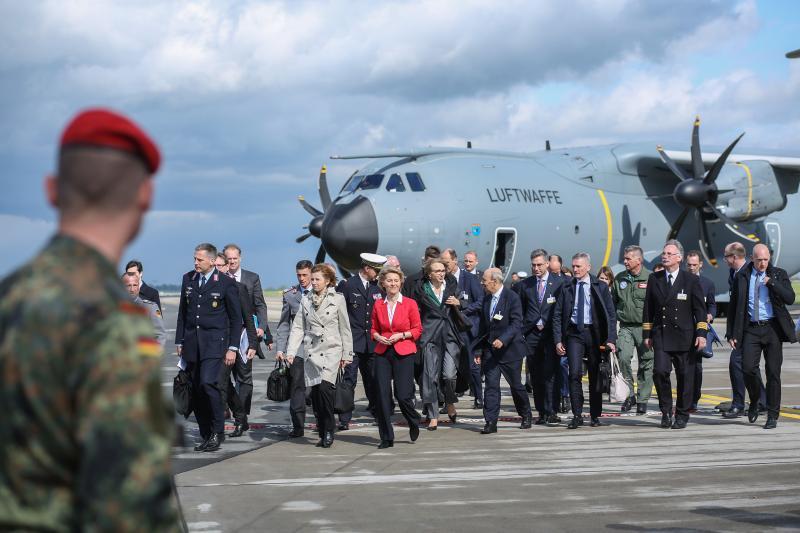 Rundgang mit Ursula von der Leyen