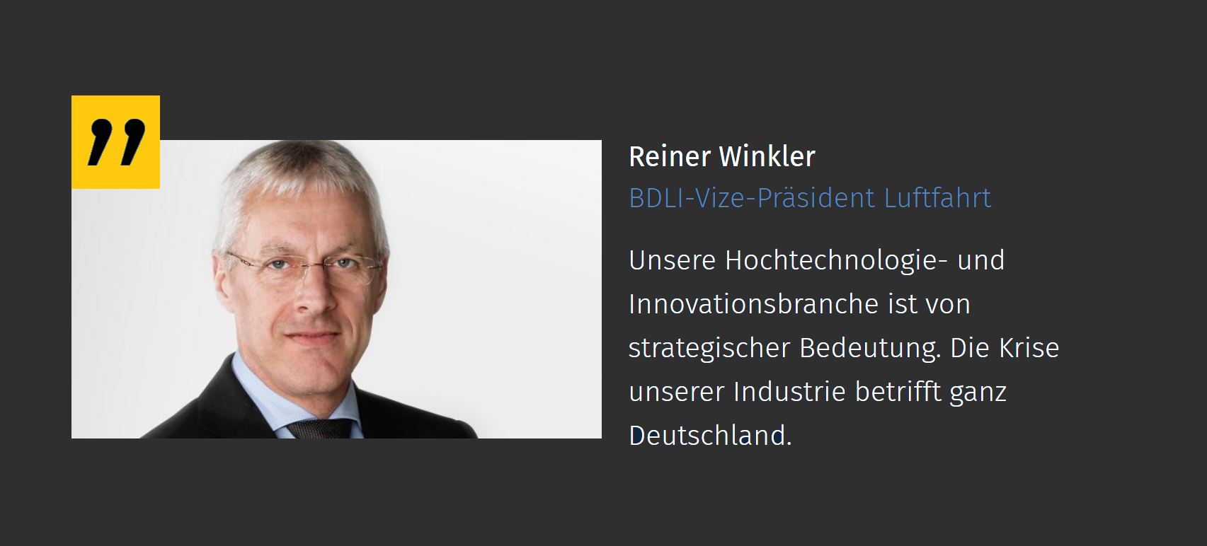 Zitat Reiner Winkler