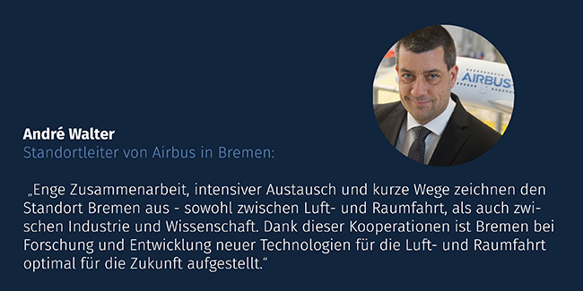 André Walter, Standortleiter von Airbus in Bremen
