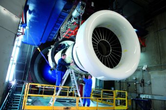 Niederdruckturbine. Copyright: MTU Aero Engines