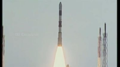 Am 22. Juni 2016 startete der DLR-Kleinsatellit BIROS um 05:55 MEZ vom indischen Satish Dhawan Space Centre  Quelle: DD India.
