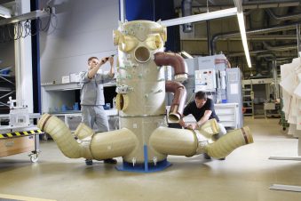 A350 Mixer Luftverteilung (Foto: Diehl)