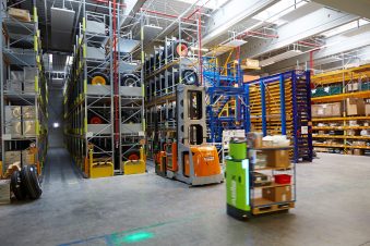 Das Digital Warehouse der Lufthansa Technik Logistik Services am Flughafen München