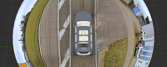 Das neue Assistenzsystem Surround View 3D (Foto: AKKA)