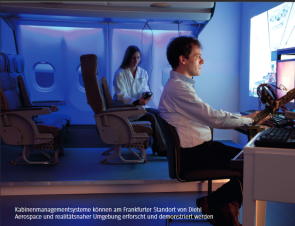 Kabinenmanagementsysteme können am Frankfurter Standort von Diehl Aerospace und realitätsnaher Umgebung erforscht und demonstriert werden 