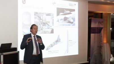 Prof. Dr.–Ing. Andreas Rittweger, Leiter des DLR Instituts für Raumfahrtsysteme  I © DLR   