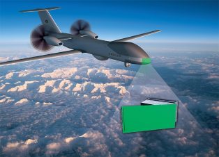 Das erste Einsatzgebiet des neuen Detect-and-Avoid-Radars könnte die Eurodrohne sein.