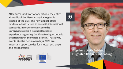 Engelbert Lütke Daldrup, CEO of Berlin Brandenburg Airport