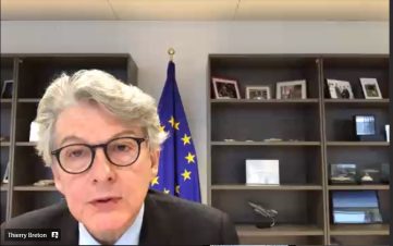 EU Commissioner for the Internal Market Thierry Breton