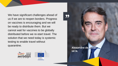 Alexandre de Juniac, IATA