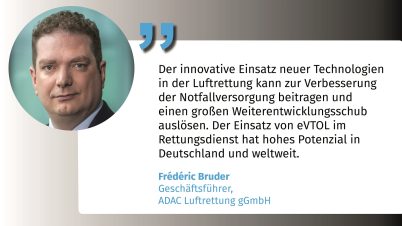 Frédéric Bruder, Geschäftsführer, ADAC Luftrettung gGmbH
