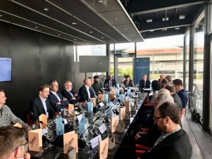 Raumfahrt-Lunch im Sächsischen Landtag
