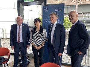 Raumfahrt-Lunch im Sächsischen Landtag