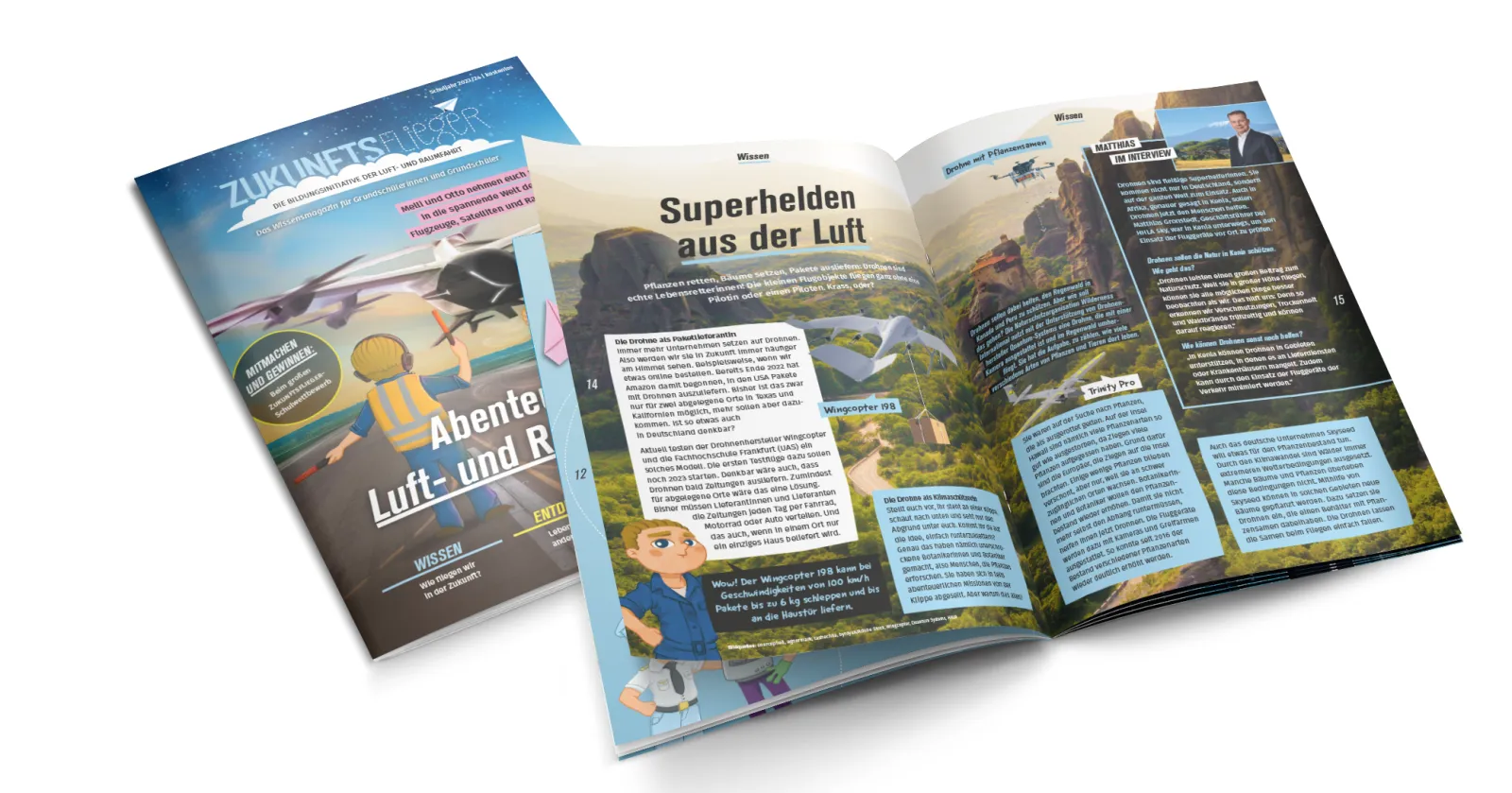 Das neue Wissensmagazin der BDLI-Bildungsinitiative ZUKUNFTSFLIEGER ist erschienen   