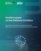 BDLI position paper Defence Omnibus
