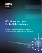 BDLI-Input zur neuen EU-Luftfahrtstrategie