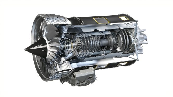 The newly developed Pearl 15 engine The newly developed Pearl 15 engine