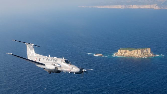 Sensoren der Aerodata AG helfen bei der Seenotrettung im Mittelmeer. © Justin Gatt /AFM Press Office Sensoren der Aerodata AG helfen bei der Seenotrettung im Mittelmeer. © Justin Gatt /AFM Press Office