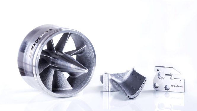 3D-Bauteile aus Hochleistungsmetallen © toolcraft 