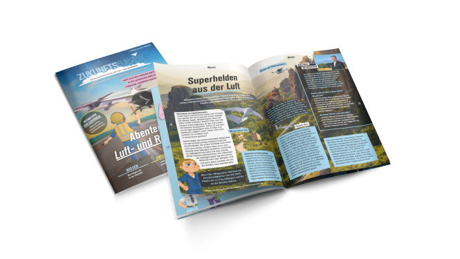 Das neue Wissensmagazin der BDLI-Bildungsinitiative ZUKUNFTSFLIEGER ist erschienen Das neue Wissensmagazin der BDLI-Bildungsinitiative ZUKUNFTSFLIEGER ist erschienen