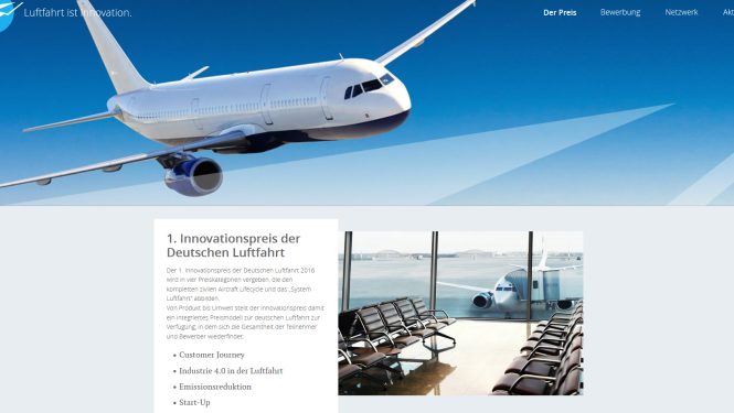 Innovationspreis der Deutschen Luftfahrt Innovationspreis der Deutschen Luftfahrt