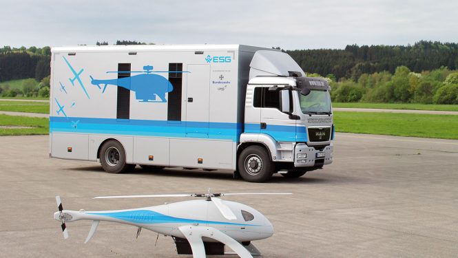 Flexible Mobile Bodenkontrollstation (FlexMobBKS) ©ESG Flexible Mobile Bodenkontrollstation (FlexMobBKS) ©ESG
