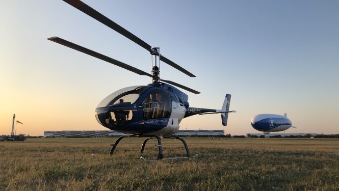 Ultraleichter Helikopter mit neuartigem Design