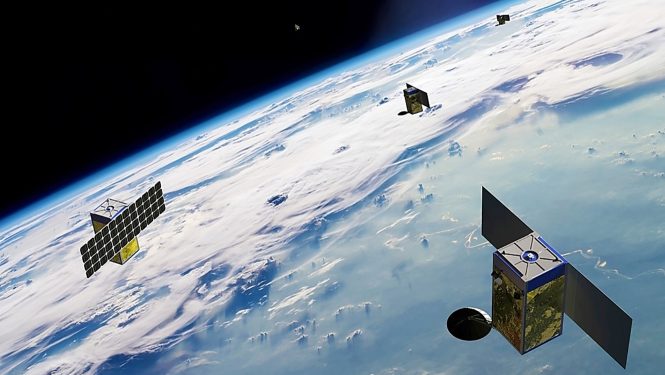 Caption: © Thales / BlackSky Next-Generation Satellites Caption: © Thales / BlackSky Next-Generation Satellites