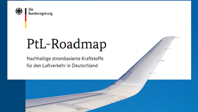 PtL-Roadmap: Nachhaltige strombasierte Kraftstoffe für den Luftverkehr in Deutschland