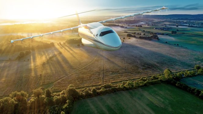 Forschung für sauberes Fliegen (Credit: DLR) Forschung für sauberes Fliegen (Credit: DLR)