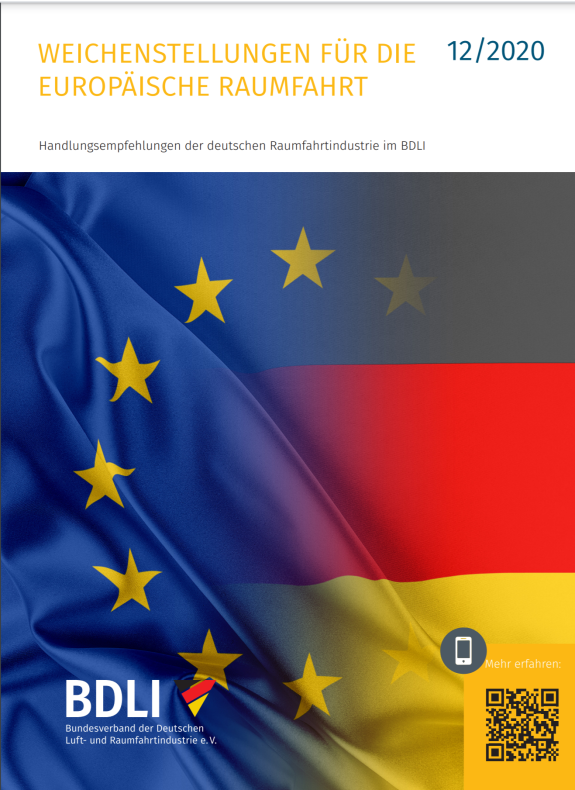 Handlungsempfehlungen der deutschen Raumfahrtindustrie im BDLI