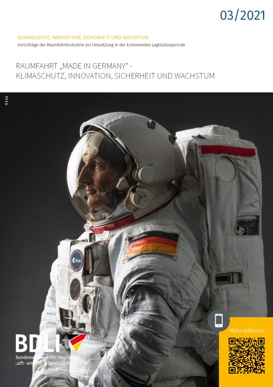 Vorschläge der Raumfahrtindustrie zur Umsetzung in der kommenden Legislaturperiode