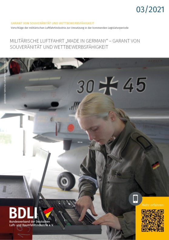 Vorschläge der militärischen Luftfahrtindustrie zur Umsetzung in der kommenden Legislaturperiode