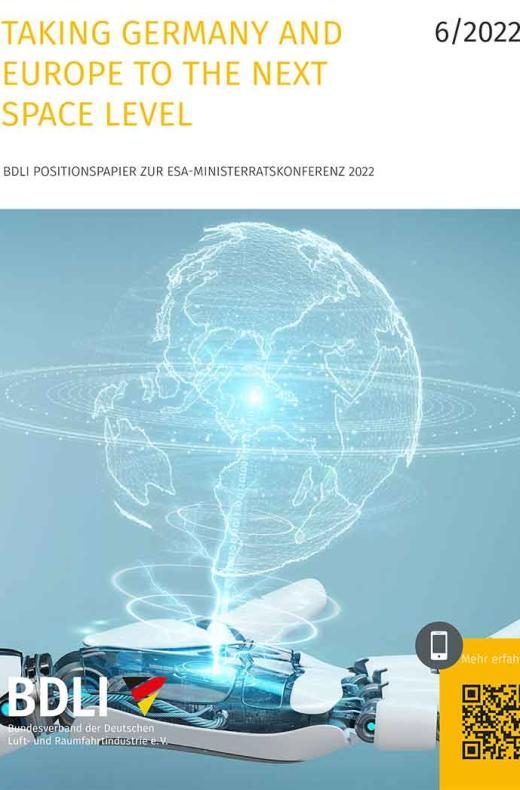 BDLI POSITIONSPAPIER ZUR ESA-MINISTERRATSKONFERENZ 2022