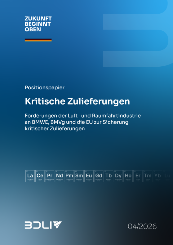 Deckblatt Kritische Zulieferungen