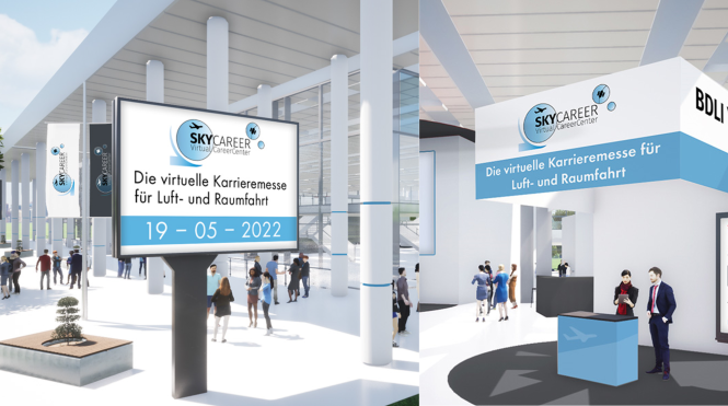 Skycareer - Die virtuelle Karrieremesse für Luft- und Raumfahrt Skycareer - Die virtuelle Karrieremesse für Luft- und Raumfahrt