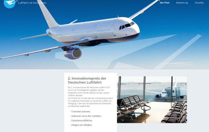 2. Innovationspreis der Deutschen Luftfahrt 
