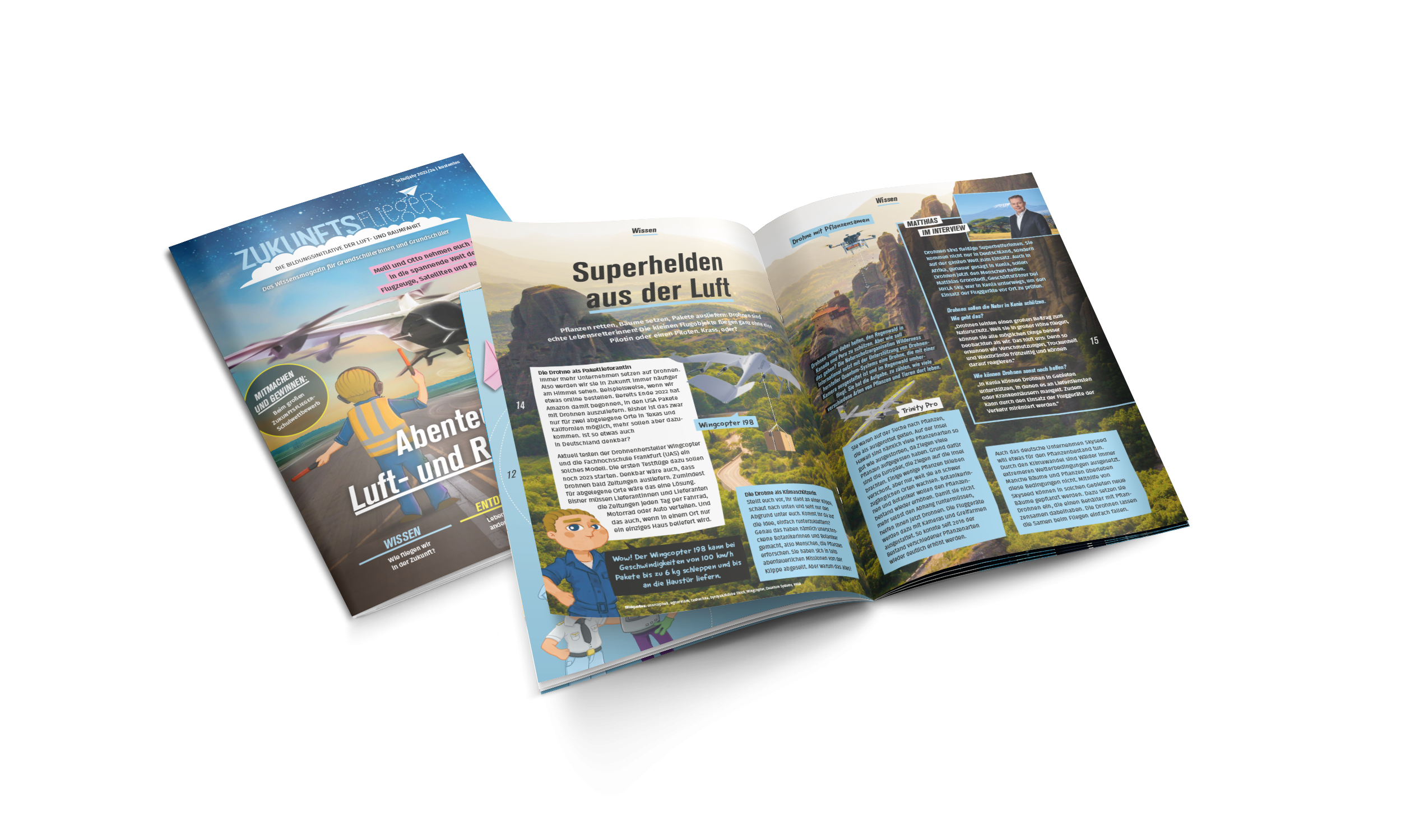 Das neue Wissensmagazin der BDLI-Bildungsinitiative ZUKUNFTSFLIEGER ist erschienen   