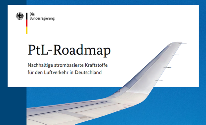 PtL-Roadmap: Nachhaltige strombasierte Kraftstoffe für den Luftverkehr in Deutschland
