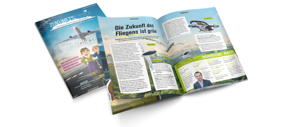  BDLI-NACHWUCHSINITIATIVE „ZUKUNFTSFLIEGER“ VERÖFFENTLICHT NEUE AUSGABE DES BELIEBTEN WISSENSMAGAZINS FÜR GRUNDSCHULEN